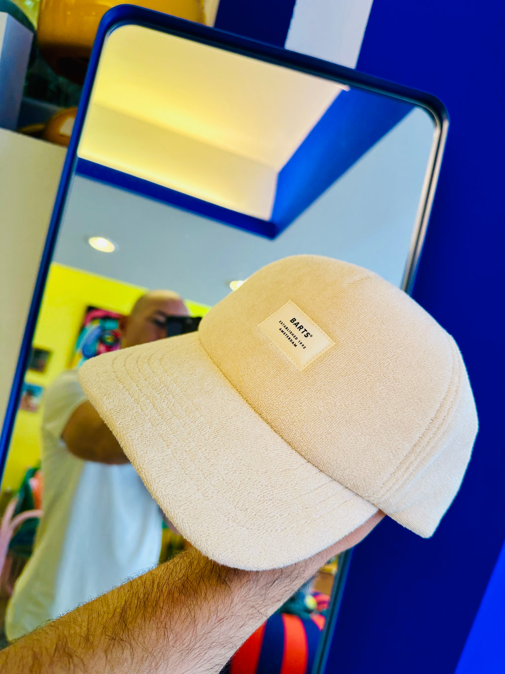 Casquette Barts beige