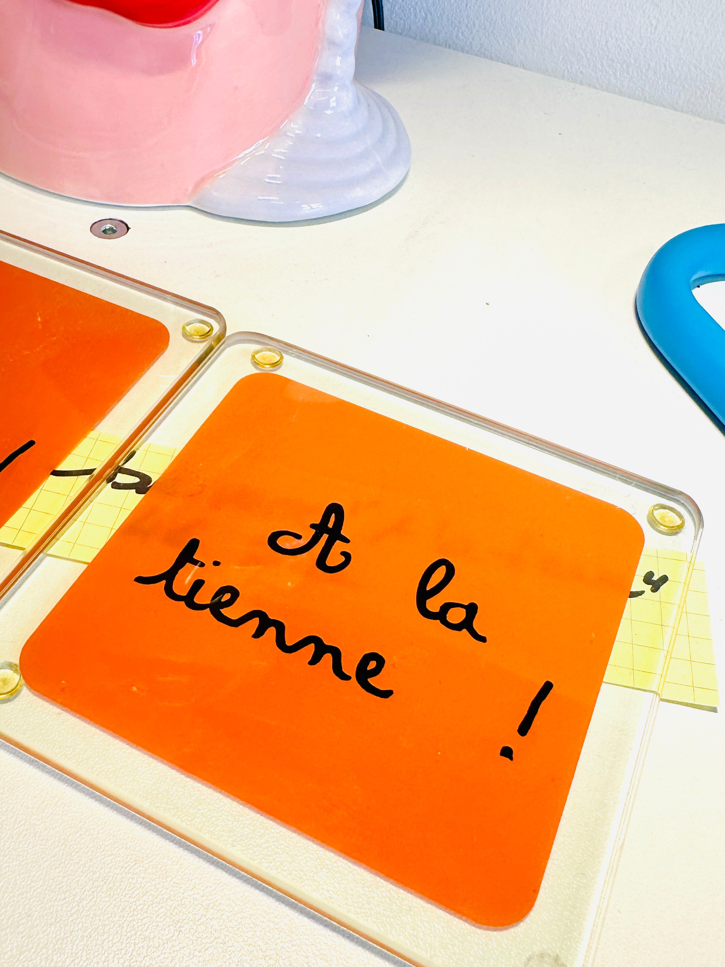 Dessous de verres Vintage "A la tienne !"