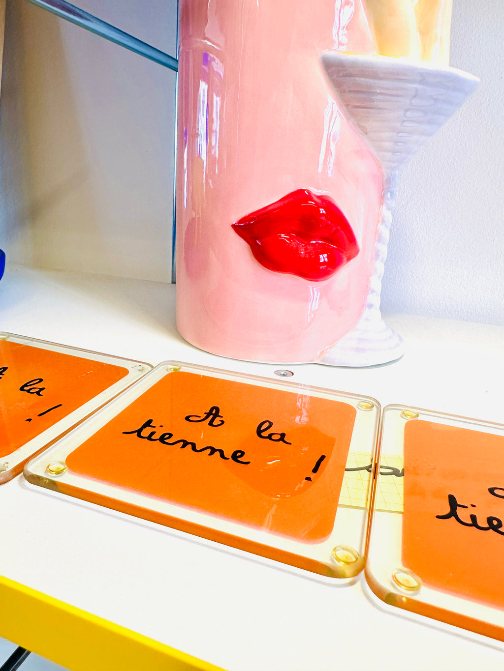 Dessous de verres Vintage "A la tienne !"