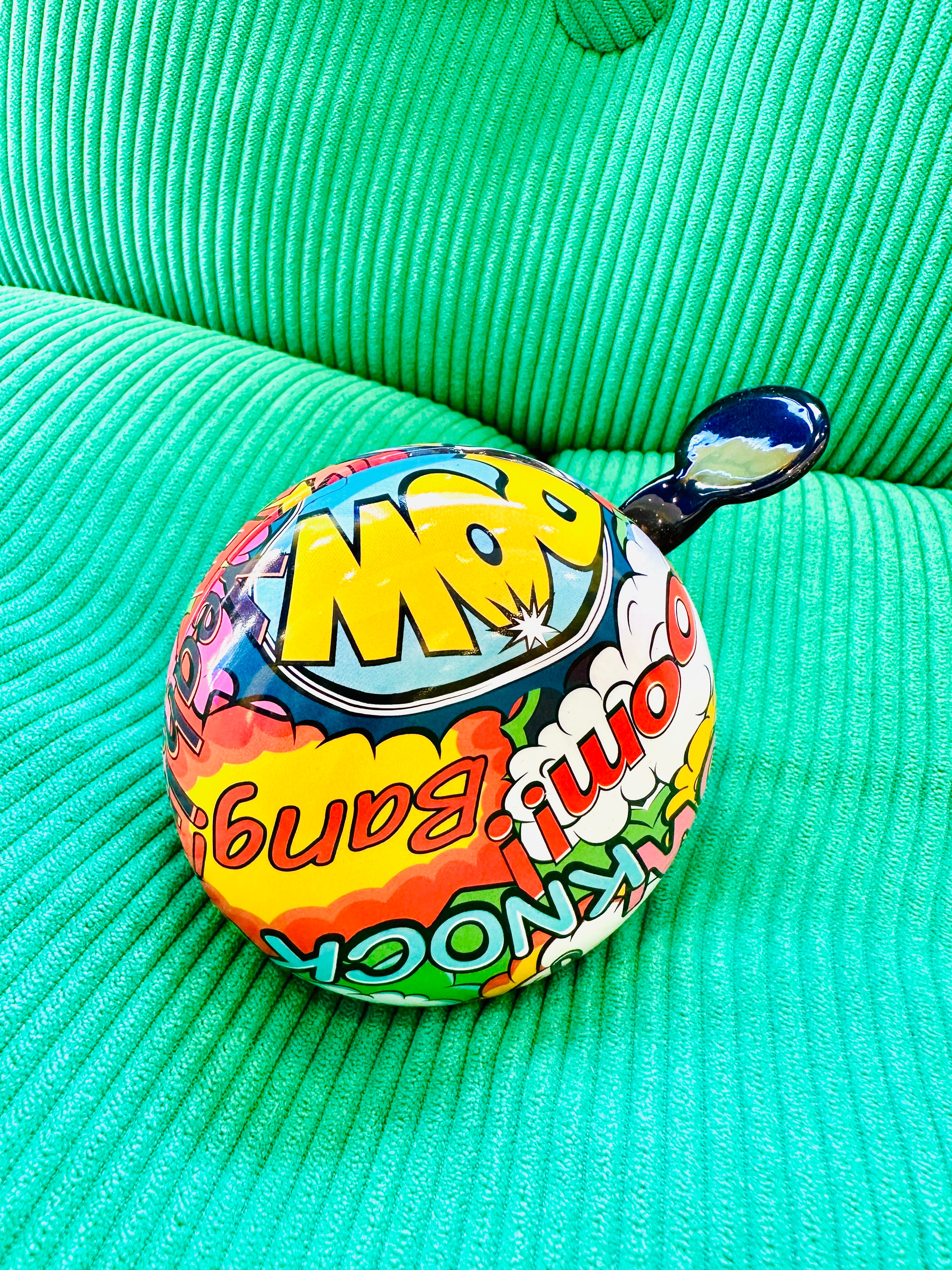 Grosse sonnette à Vélo :) Multicolore.