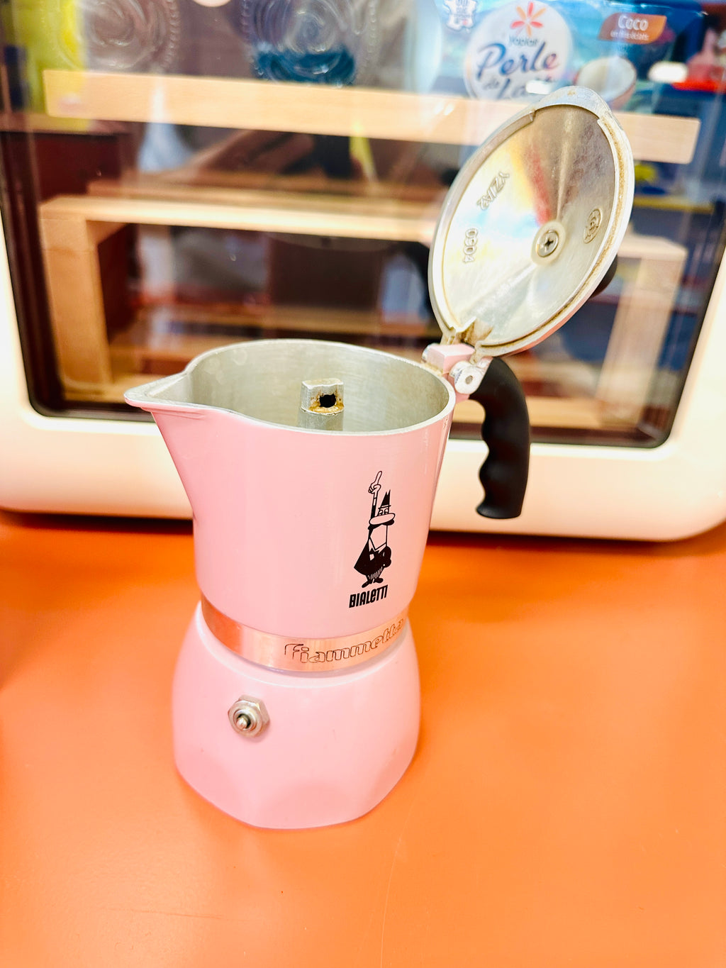 Cafetière Bialetti Vintage Rose Parme