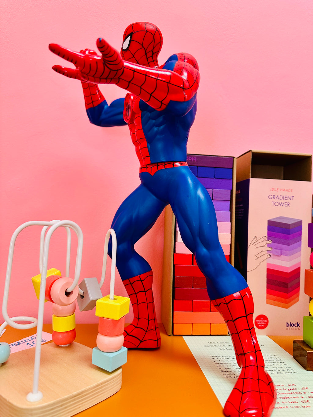 Spiderman vintage articulé.