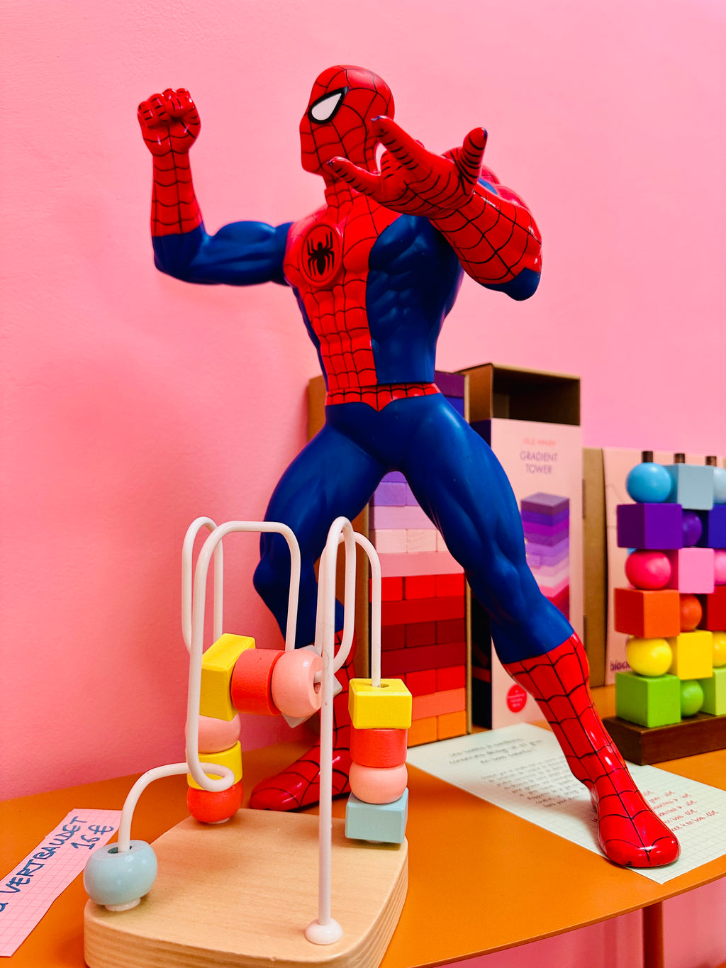 Spiderman vintage articulé.