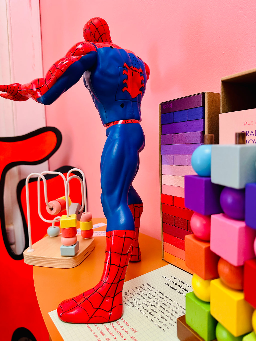 Spiderman vintage articulé.