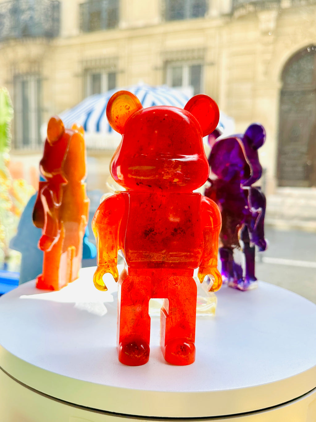 "Big Bear" en résine époxy 100% fait main.