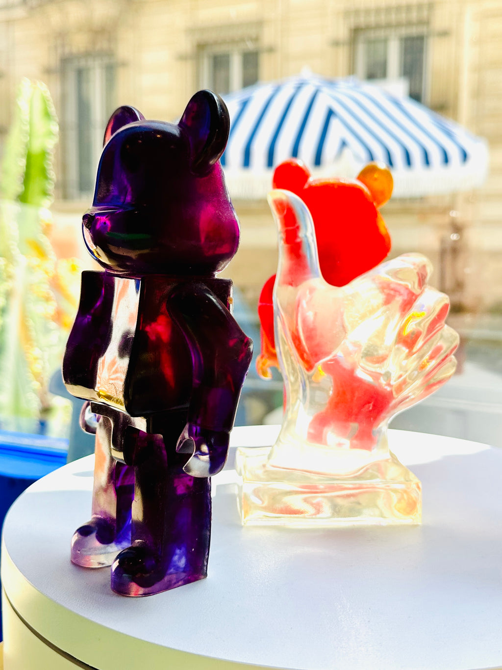 "Big Bear" en résine époxy 100% fait main.