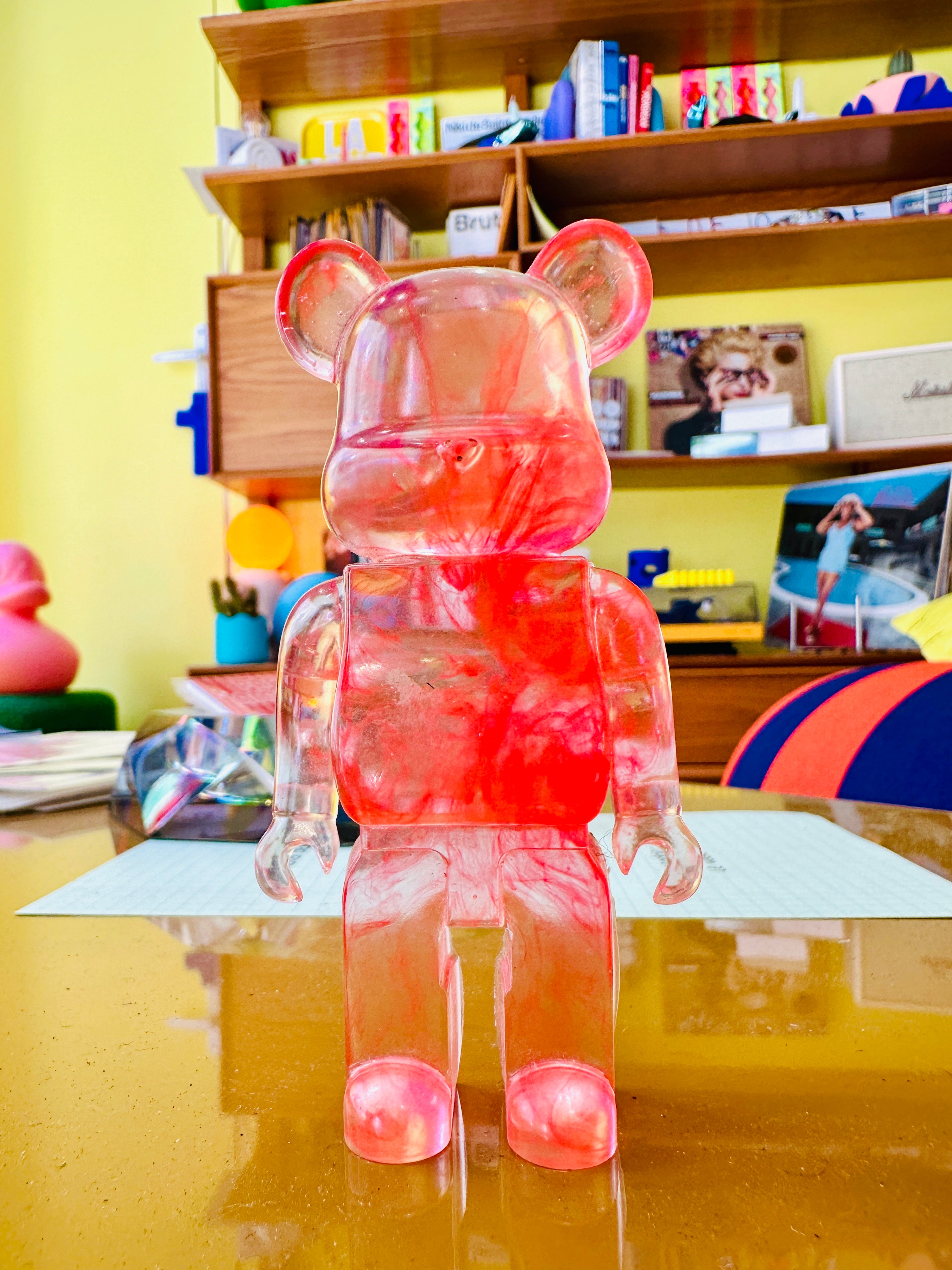 "Small Bear" et "lego" en résine époxy 100% fait main.