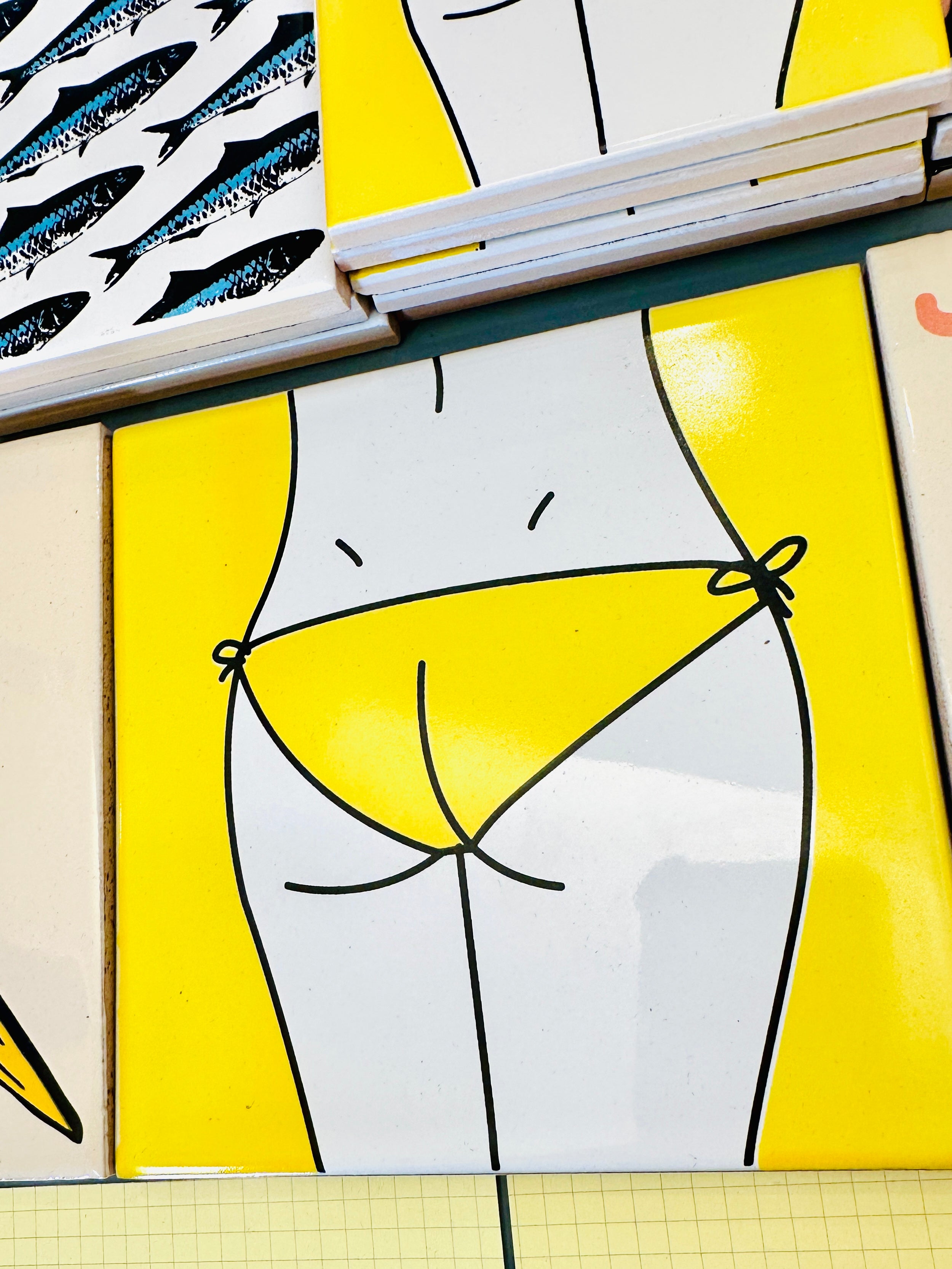 Dessous de plats artisanaux en céramique espagnole.