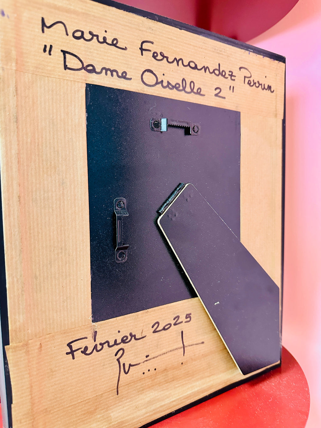 "Dame Oiselle 2" Œuvre originale de Marie Fernandez Perrin.