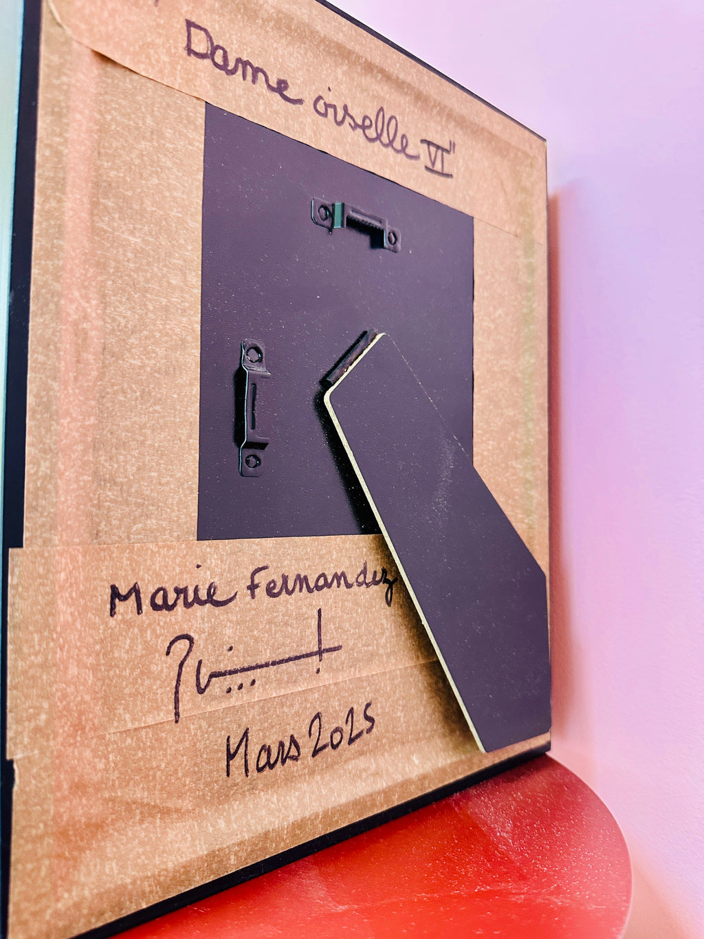 "Dame Oiselle 5" Œuvre originale de Marie Fernandez Perrin.