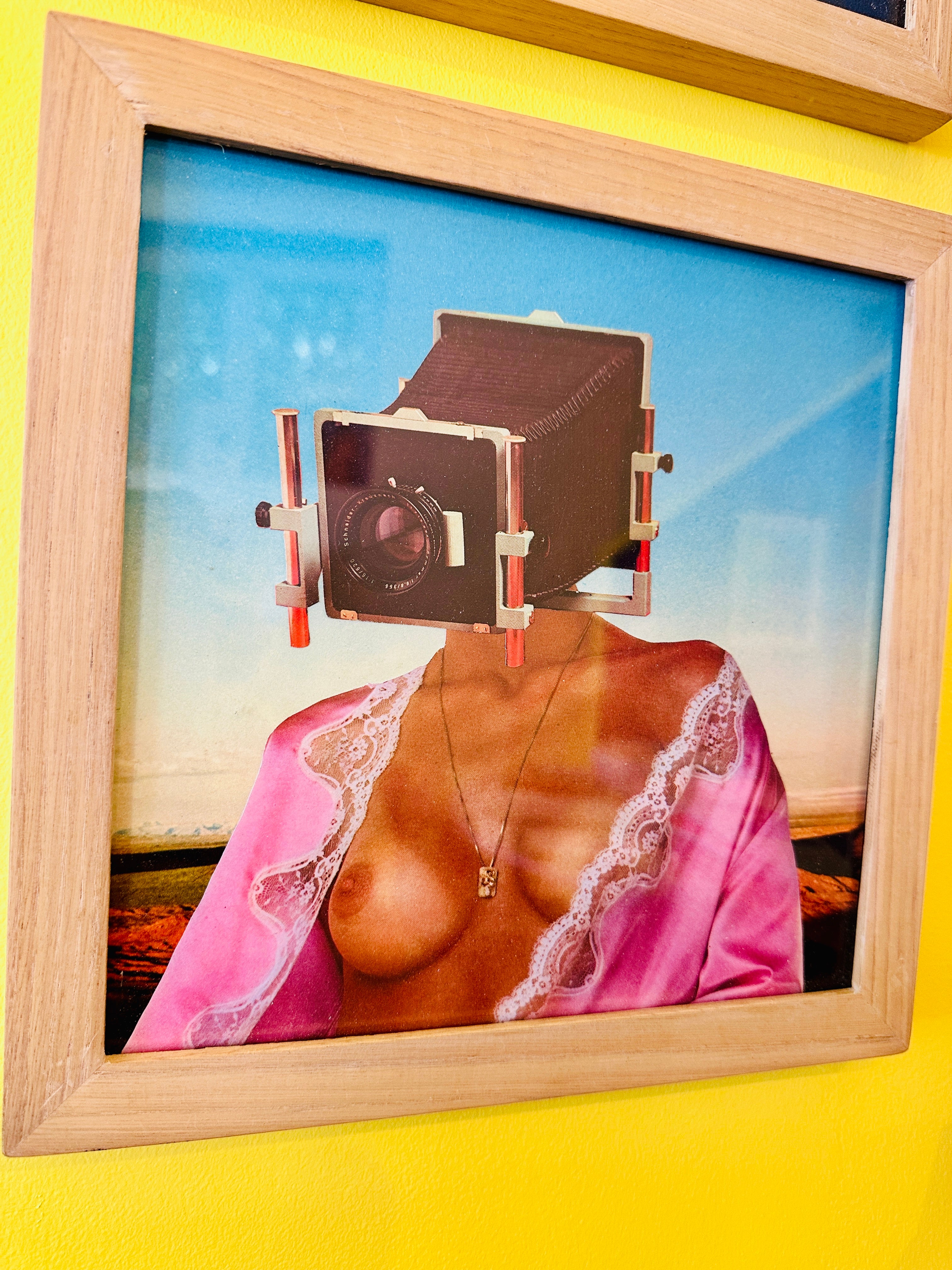 Diptyque "Santa Barbara Her & Him" de Videophage (Thomas Fage) Œuvre orginale.