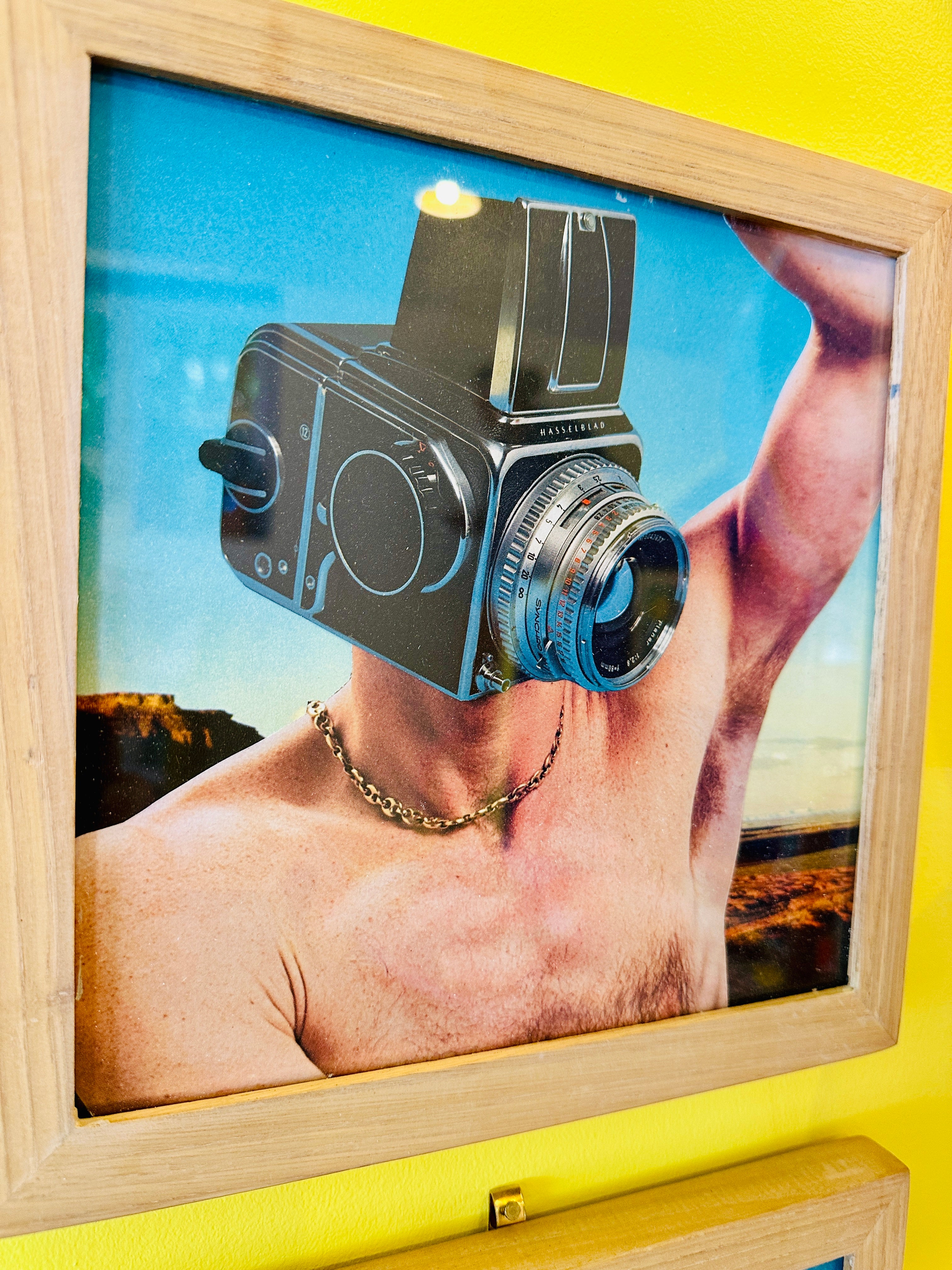 Diptyque "Santa Barbara Her & Him" de Videophage (Thomas Fage) Œuvre orginale.