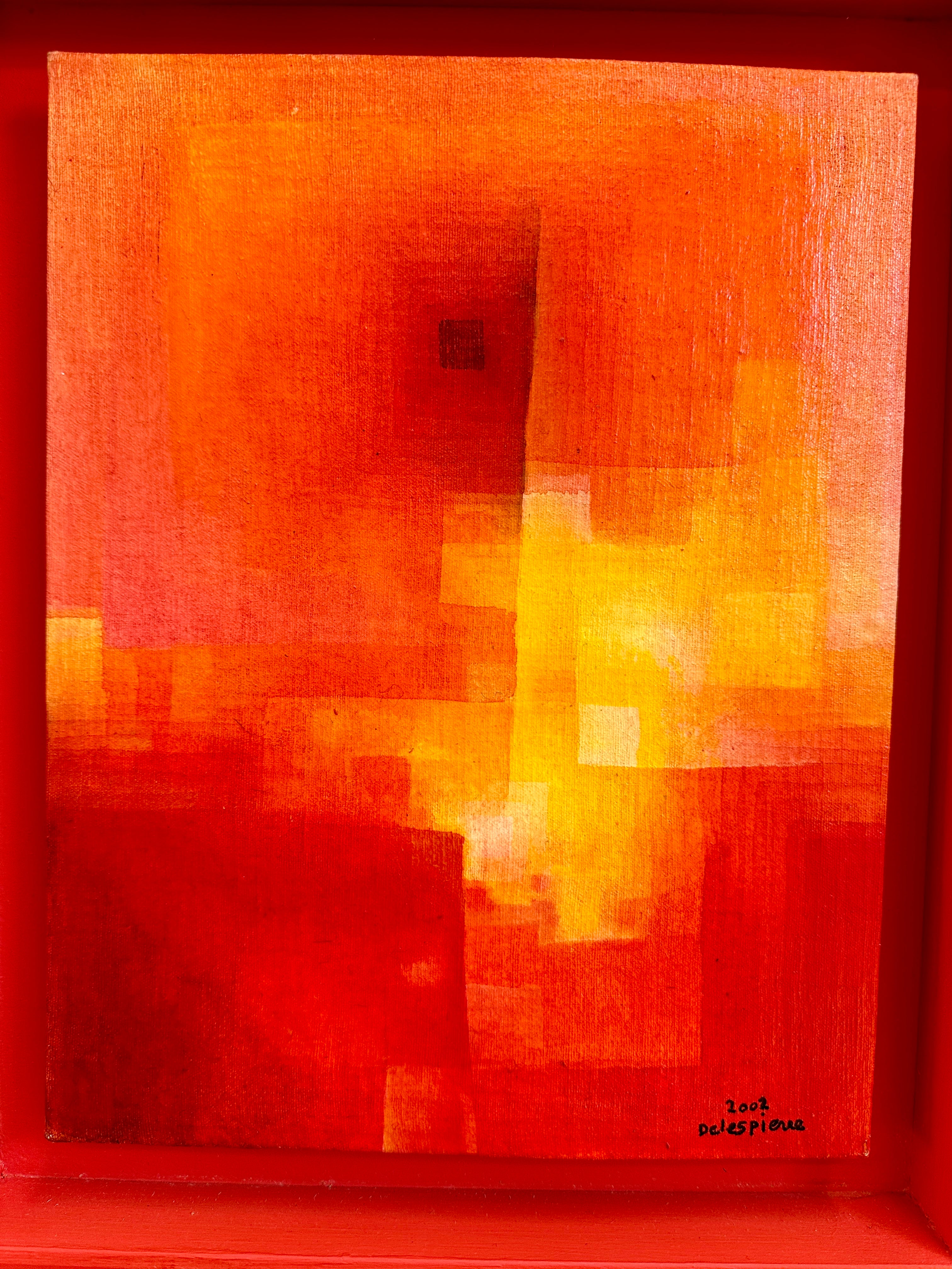 Peinture, œuvre originale de Monsieur Delespierre (2002).
